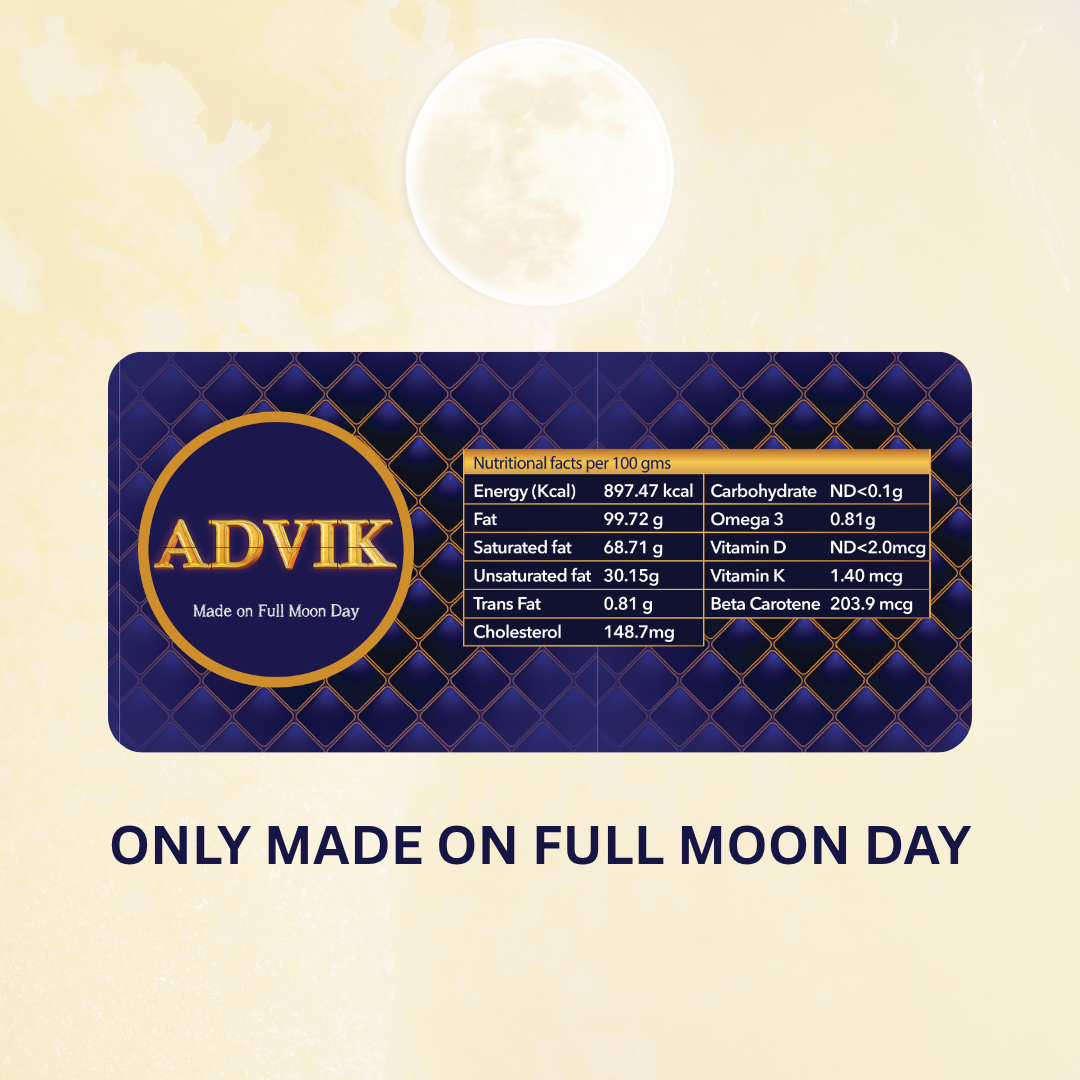 Advik A2 Desi Gir Cow Ghee - 500ml