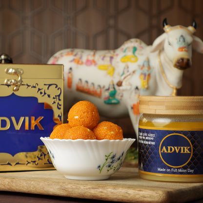 Advik A2 Gir Cow Ghee (500 ml)