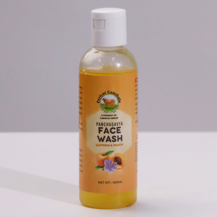 Face Wash Saffron & Peach